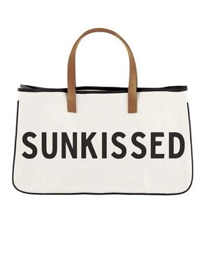 Santa Barbara Design Studio Canvas Tote Sun Kissed Hold Everything New